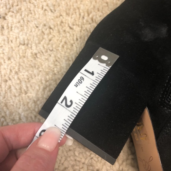 NIB J. Crew Sadie Over the Knee Boots in Black Suede Size 5 - Picture 9 of 12